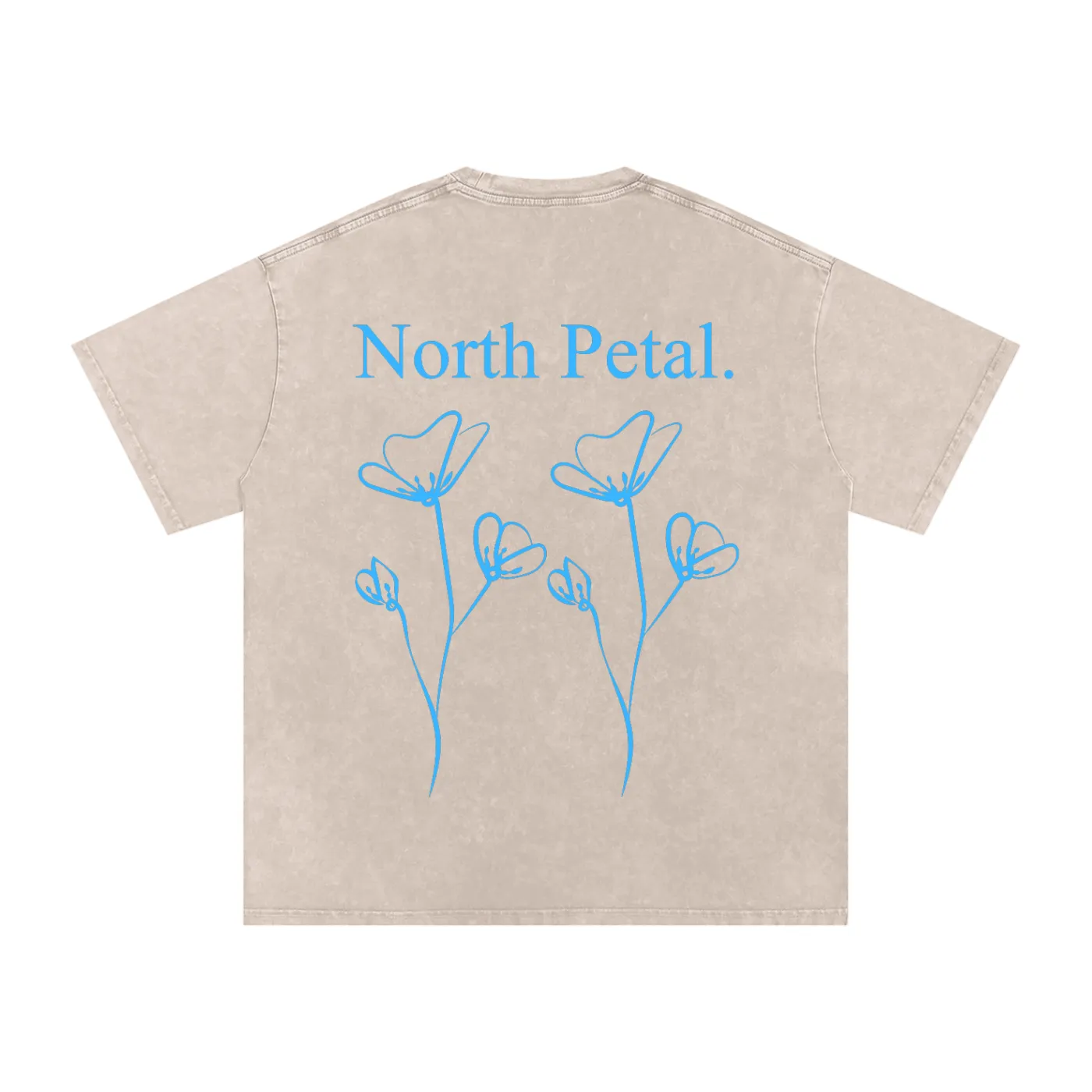 North Petal Special Blooming Oversized Tee, alternate view